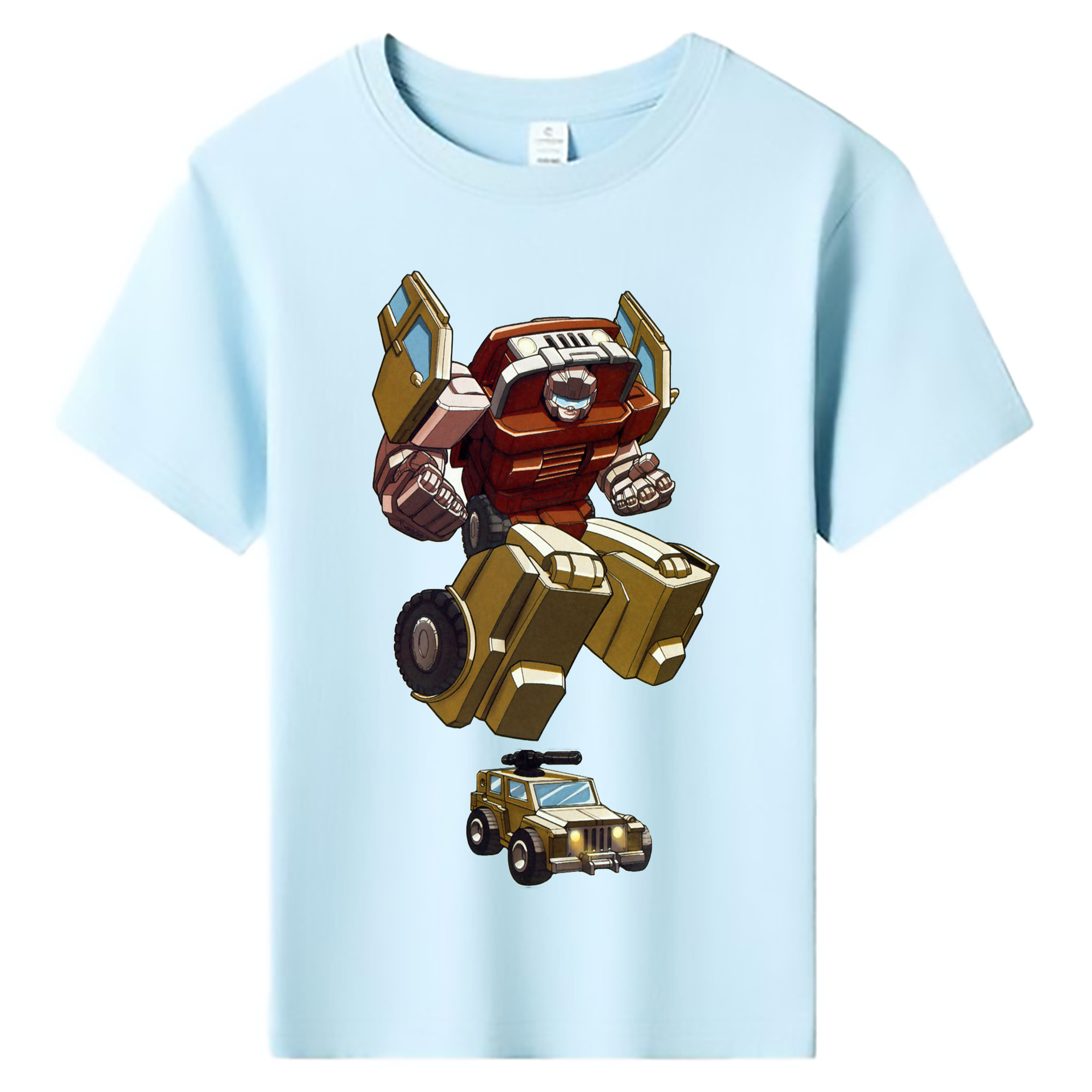 （画像用）  綿100％キッズTシャツ（フロントプリント）